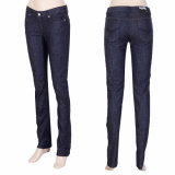woman straight jeans